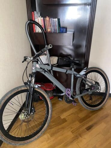 купить горный велосипед недорого: Dağ velosipedi – 26” təkərli, disk əyləcli, amortizatorlu - Çərçivə — 7