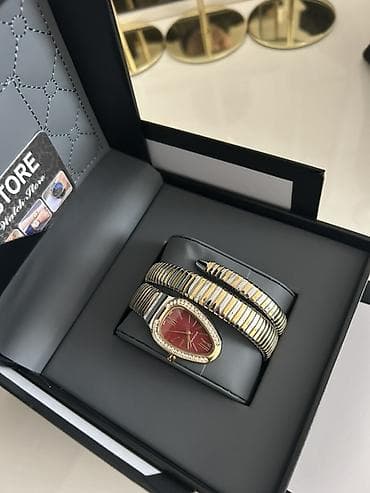 Şəxsi əşyalar: Qol saatı, Bulgari, rəng - Qızılı — 3