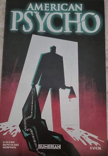 mass geyner: American Psycho – Sumerian Comics, Issue Four (Cover A) - Nəşriyyat — 1