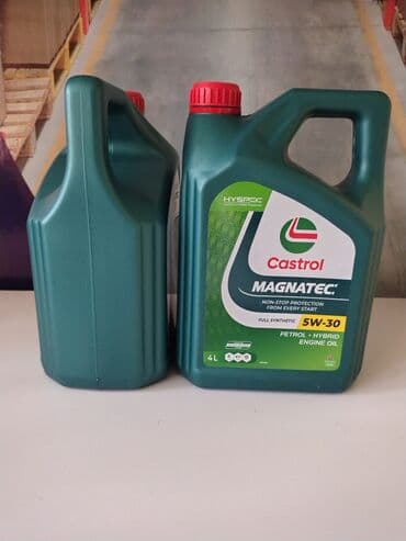 4 bolt disklər: Castrol magnatec 5w30 SP həm Benzin həmdə hybrid maşınlar üçün — 1