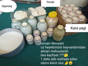 süt: 3 kq balon --4 m 50 qəpik (qatiq-sud) 600 qr banka-1m 30 qəpik — 1