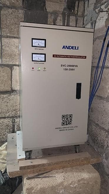 Təzədi 10 gun ishlənib ANDELI SVC-20000VA AC Automatic Voltage