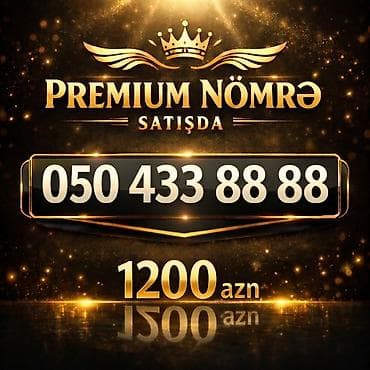 Nömrə: ( 050 ) ( 4338888 ) — 1