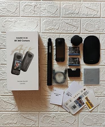 Insta360 X4 Air - Starter Bundle Komplektasiya: • Insta360 X4 Air
