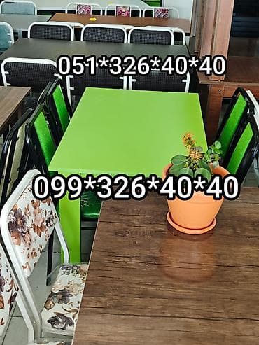 nabor açar: Mətbəx üçün, Yeni, Açılmayan, Dördbucaq masa, 4 stul — 10