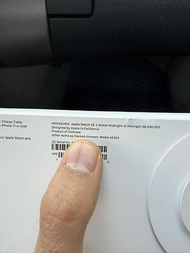 apple watch se: Yeni, Smart saat, Apple, Suya davamlı, rəng - Qara — 2