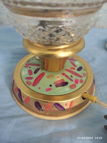 светильник ракета ссср: Elektrikli şamdan xurustal işlək vəziyyətdə SSRİ istehsalı antikvar — 2