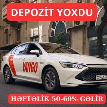 Inzibati heyət: Taksi sürücüsü tələb olunur, Nəqliyyat vasitəsi verilir, Həftəlik ödəniş — 3