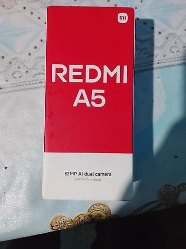 xarab telefonlar: Redmi A5, 128 GB, rəng - Göy, Barmaq izi, İki sim kartlı, Face ID — 3