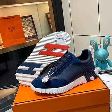 qara botinkalar: Hermes Bouncing Sneaker Bütün Rənglər və Ölçülər Var. Pulsuz — 1