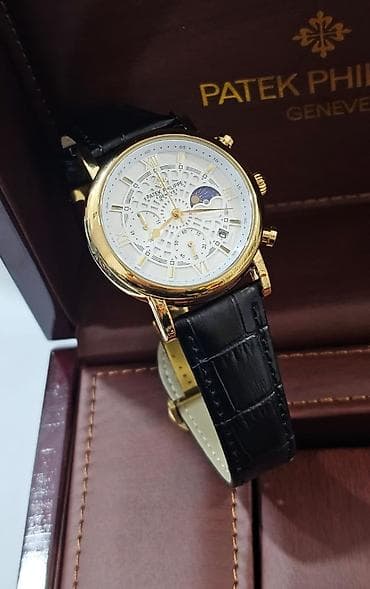 Yeni, Qol saatı, Patek Phillipe, rəng - Qara — 2