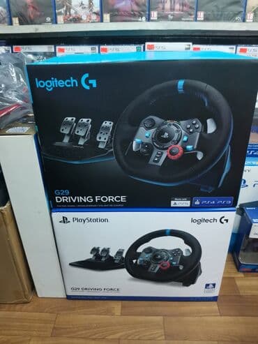 Mətbəx texnikası: Ps5 üçün logitech g29 oyun sükanı 📀Playstation 4 və — 1