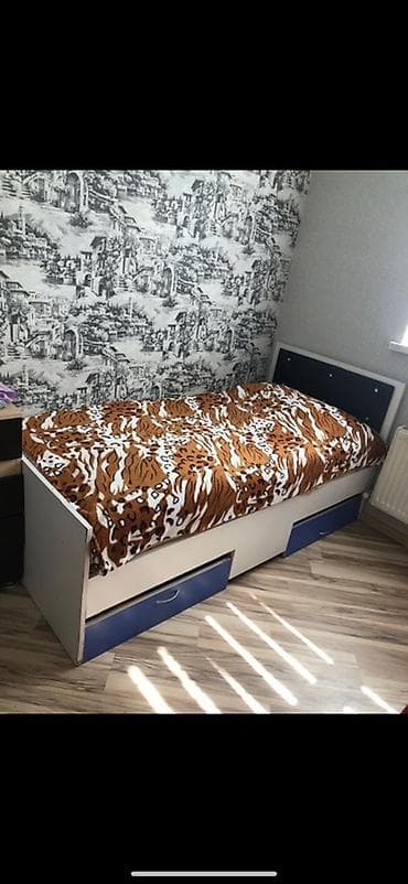 tekli carpayi: Oğlan və qız üçün, Çarpayı, Bazasız, Matrassız, Siyirməli — 1