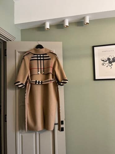 loreta palto: Palto, Burberry, M, rəng - Qəhvəyi — 2