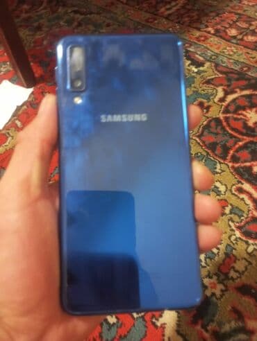 televizor samsung 108 cm: Samsung Galaxy A7 2018, rəng - Göy — 4