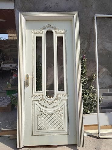 qapi evi: Yataq otağı üçün İşlənmiş Otaq qapısı 80x200 sm Zamok ilə, Ünvandan götürmə — 1