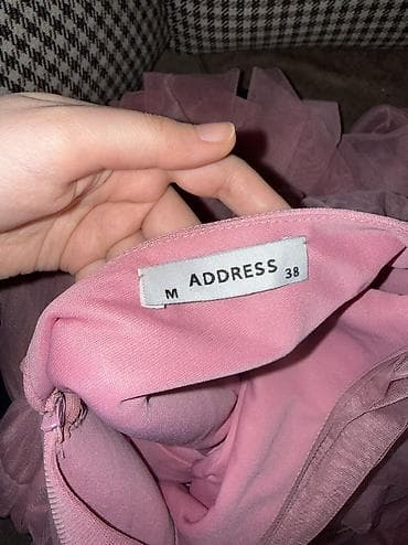 tul donlar: Tül qatlı geyim – zərif ziyafət/libas - Rəng: toz çəhrayı (dusty — 6