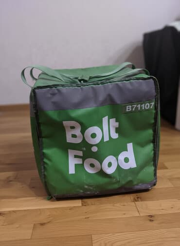 wolt cantaları: Başlıq: Bolt Food çantası İdeal vəziyyətdədir heç bir problemi yoxdur — 1