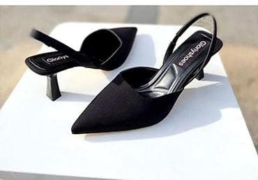 off white jakna: Tuflilər, Ölçü: 37, rəng - Qara, Yeni — 2