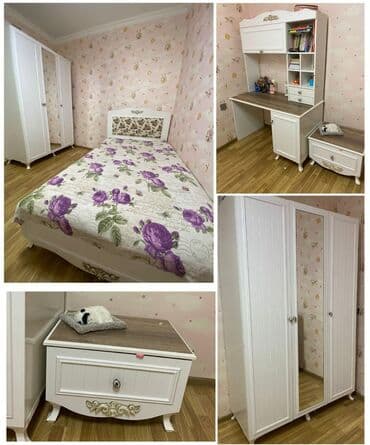 tuba: Qız üçün, İşlənmiş, Təknəfərlik çarpayı, Yazı masası, Tumba, Dolab — 1