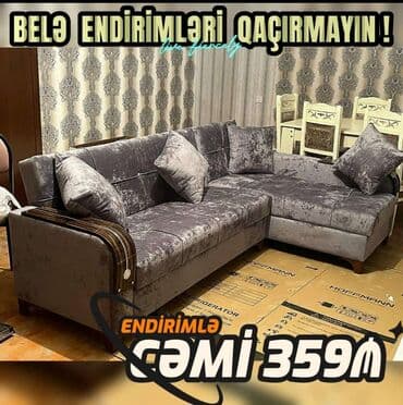 Divan və masa dəstləri: Yeni, Künc divan, Divan, Bazalı, Açılan — 1