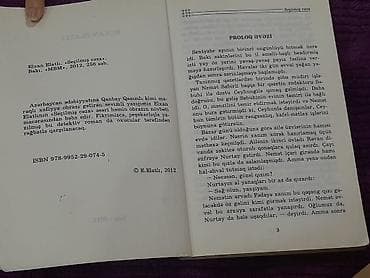 Bədii ədəbiyyat: Məhsul: Kitab – “Seçilmiş Cəza” (Detektiv roman) Müəllif: Elxan Elatlı — 3
