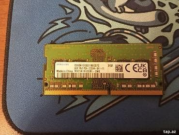 Digər ehtiyat hissələri: Operativ yaddaş (RAM) Samsung, 8 GB, 3200 Mhz, DDR4, Noutbuk üçün, İşlənmiş — 2