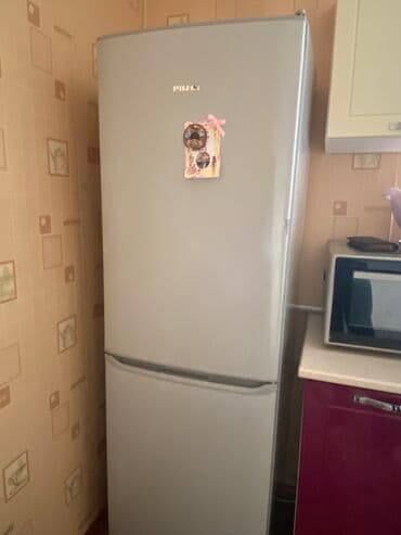 iwlenmiw xaladelnik: İşlənmiş 2 qapılı Pozis Soyuducu Satılır, rəng - Boz — 1