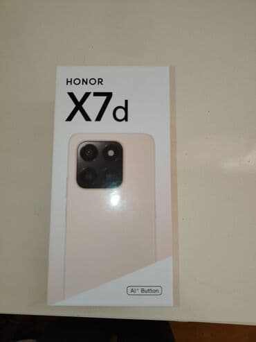 honor 6 pro: Honor X7d, 128 GB, rəng - Boz, İki sim kartlı — 1