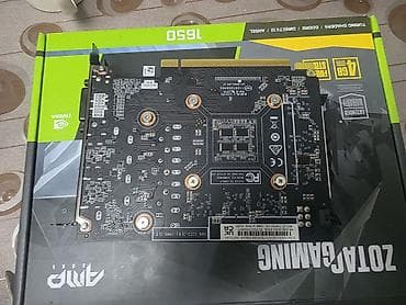 Modemlər və şəbəkə avadanlıqları: Videokart ZOTAC GeForce GTX 1650, 4 GB — 4