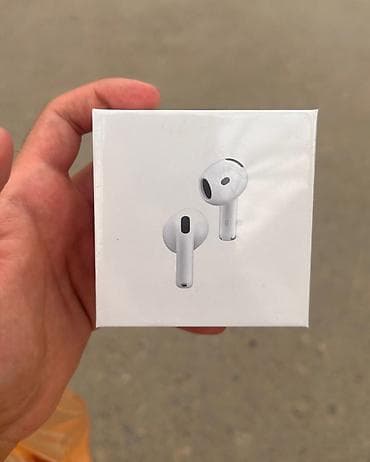 qulaq: Yeni Simsiz (Bluetooth) Qulaqcıqlar, Apple, rəng - Ağ — 1