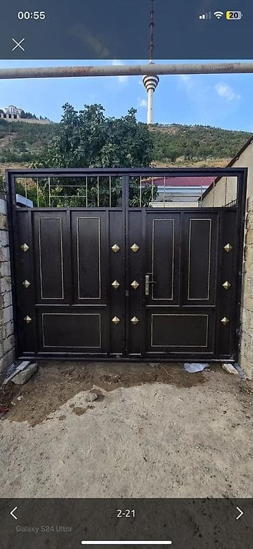 yeni mallar: Həyət darvazaları — 3