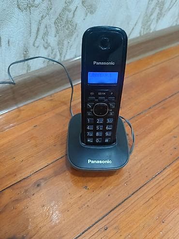 2 ci əl telfon: Panasonic ev telefonu ideal veziyyetdedir Islekdir hec bir problemi — 1