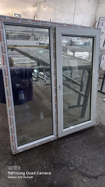 Plastik Pəncərə 130 Əni Hünd 140. Qiymeti 120 man