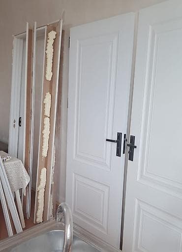 nabor hacar: 3 ədəd ağ otaq qapısı satılır. Əla vəziyyətdədir. Sökülüb səliqəylə — 1