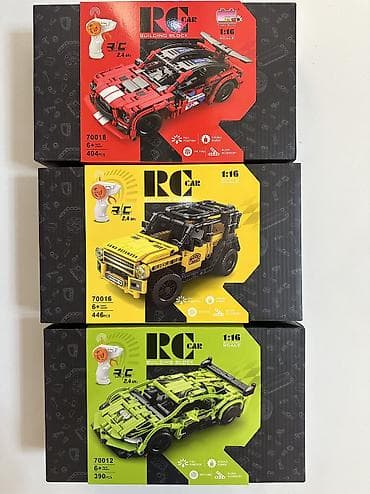 ninjago konstruktorlar: Konstruktor lego tipli pultlu avtomobil modelləri🚗🚙 Ambardan — 4