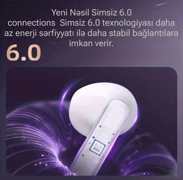 uşaq ucun qulaqcıq: Yeni Simsiz (Bluetooth) Qulaqcıqlar, HP, rəng - Ağ — 3
