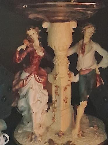 şamdam: Fiqur, Keramika, rəng - Qırmızı — 2