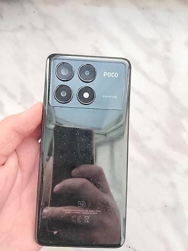 samsung galaxy buds fe: Poco X6 Pro 5G, rəng - Qara, Sensor — 1