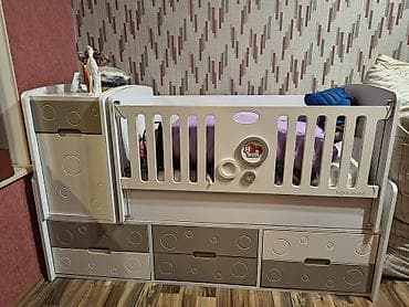 korpe carpayisi: Oğlan və qız üçün, Dördbucaq, Beşik, Yellənmə mexanizmsiz — 1