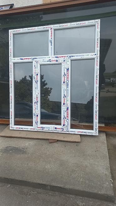 PVC qapı və pəncərələr - Material: PVC profil (üzərində qoruyucu