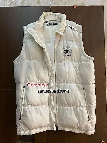 converse canta: Jilet, Converse, M, rəng - Ağ — 1