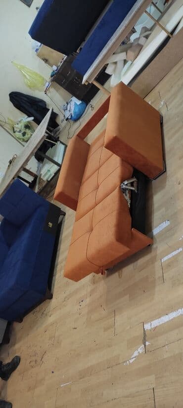 диван и кресло: Новый, Кресло, Бесплатная доставка на адрес — 2