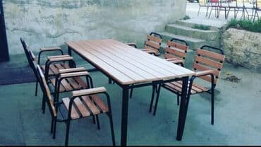 аренда столов и стульев бишкек: Masa ve oturacaqlar Bağ evləri,kafelər, restoranlar üçün hər növ — 6