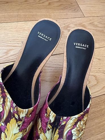 ysl tufli: Versace ayaqqabi,hec istifade olunmuyub,originaldir,etiketkasida — 4