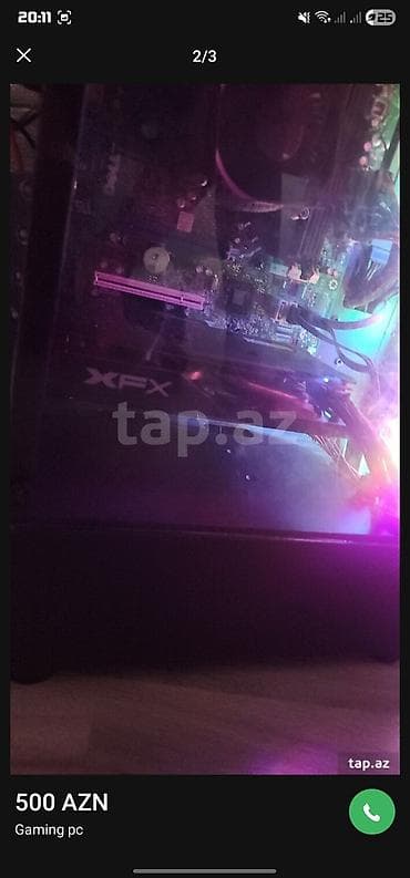asus i7: Gaming PC Texniki göstəricilər: - Prosessor: Intel Core i7-2600, 3.40 — 2