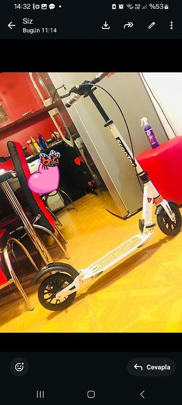 suktur: Şəhərdaxili hərəkət üçün rahat və yığcam skuter 90kilo gotur - Tip — 1
