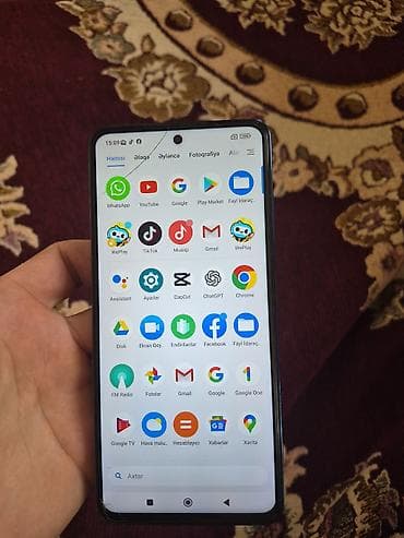 Poco X3 Pro, цвет - Голубой, Отпечаток пальца — 4