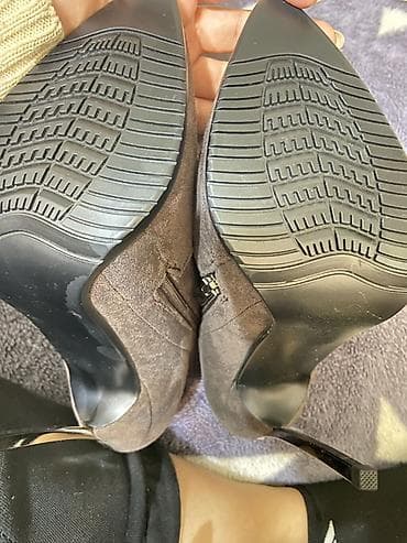 sapo: Çəkmə, Ölçü: 36, rəng - Boz, Yeni — 3