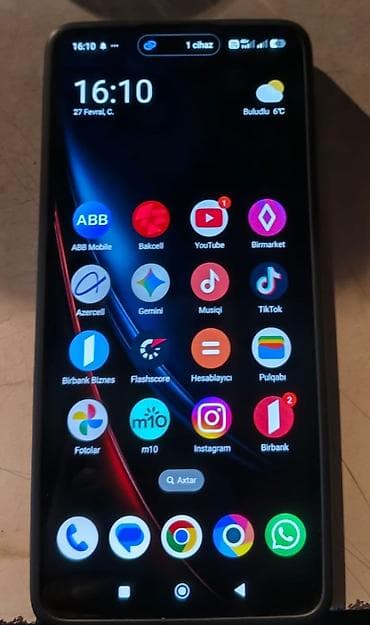 Mobil telefon və aksesuarlar: Poco X7 Pro, 256 GB, Barmaq izi — 1